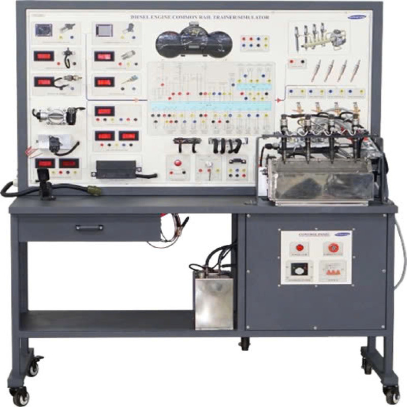 Mô hình giảng dạy, chẩn đoán hệ thống phun điện tử động cơ dầu - Chuyên dùng cho đào tạo