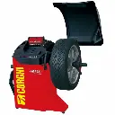 Máy cân bằng lốp xe con, màn hình LCD (màu đỏ)